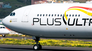 Plus Ultra Airbus A340-313X (EC-MFA) at  Tenerife Norte - Los Rodeos, Spain