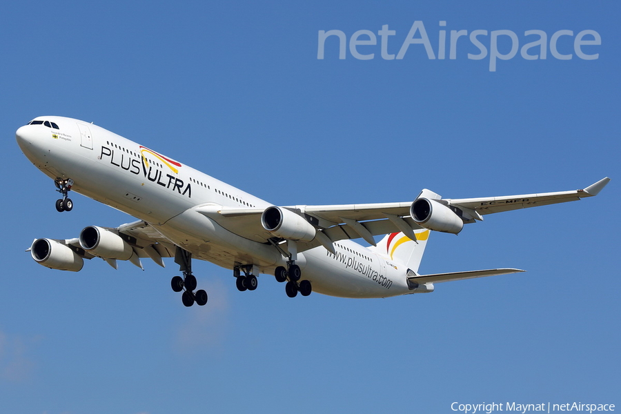 Plus Ultra Airbus A340-313 (EC-MFB) | Photo 131962