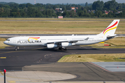 Plus Ultra Airbus A340-313 (EC-MFB) at  Dusseldorf - International, Germany