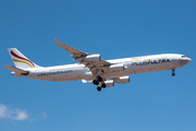 Plus Ultra Airbus A340-313 (EC-MFB) at  Gran Canaria, Spain