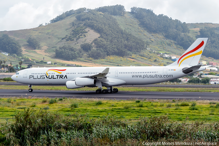 Plus Ultra Airbus A340-313 (EC-MFB) | Photo 113421