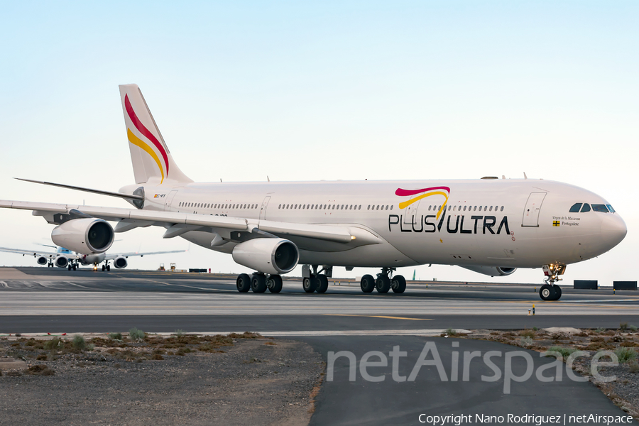 Plus Ultra Airbus A340-313 (EC-MFB) | Photo 113951