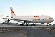 Plus Ultra Airbus A340-313 (EC-MFB) at  Tenerife Sur - Reina Sofia, Spain