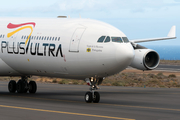 Plus Ultra Airbus A340-313 (EC-MFB) at  Tenerife Sur - Reina Sofia, Spain