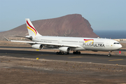 Plus Ultra Airbus A340-313 (EC-MFB) at  Tenerife Sur - Reina Sofia, Spain