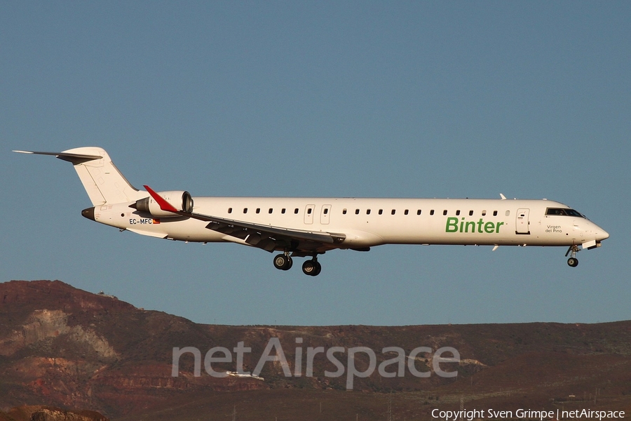 Binter Canarias Bombardier CRJ-900LR (EC-MFC) | Photo 155411