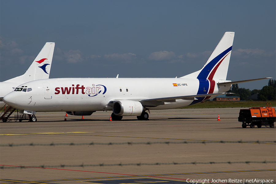 Swiftair Boeing 737-476(SF) (EC-MFE) | Photo 78075