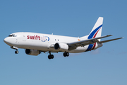 Swiftair Boeing 737-476(SF) (EC-MFE) at  Sevilla - San Pablo, Spain