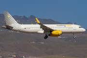 Vueling Airbus A320-232 (EC-MFK) at  Gran Canaria, Spain