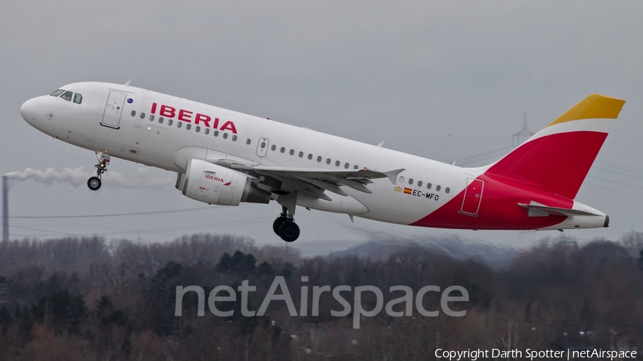 Iberia Airbus A319-111 (EC-MFO) | Photo 234111