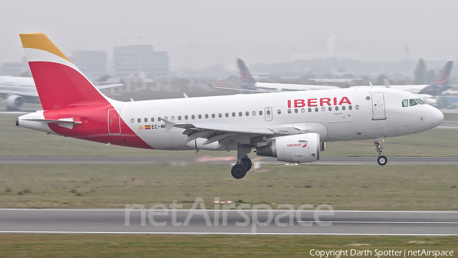 Iberia Airbus A319-111 (EC-MFP) | Photo 356299
