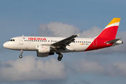 Iberia Airbus A319-111 (EC-MFP) at  Hamburg - Fuhlsbuettel (Helmut Schmidt), Germany