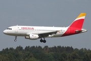 Iberia Airbus A319-111 (EC-MFP) at  Hamburg - Fuhlsbuettel (Helmut Schmidt), Germany