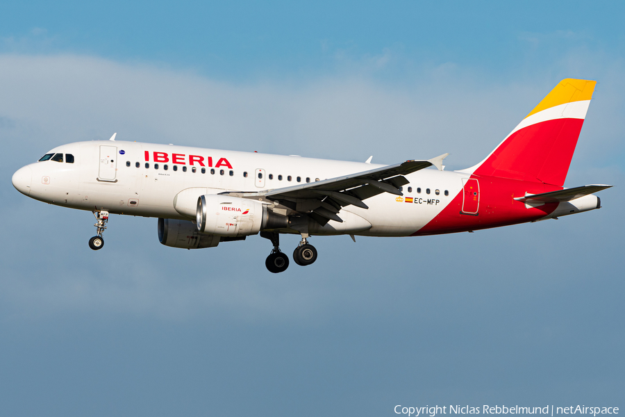 Iberia Airbus A319-111 (EC-MFP) | Photo 355088