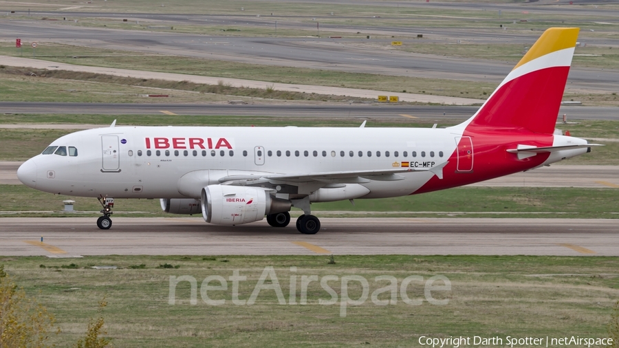 Iberia Airbus A319-111 (EC-MFP) | Photo 233512