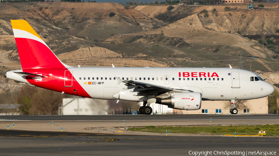 Iberia Airbus A319-111 (EC-MFP) | Photo 257385