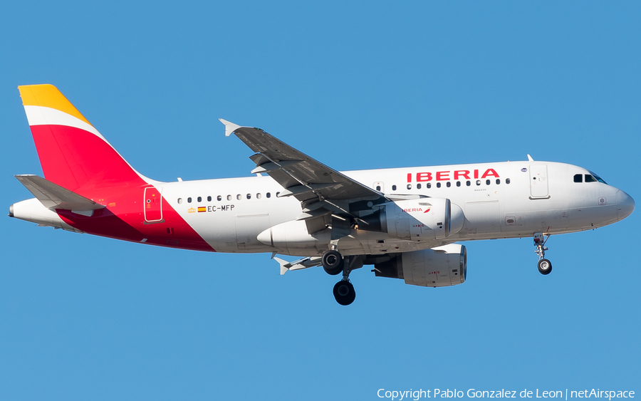 Iberia Airbus A319-111 (EC-MFP) | Photo 339098