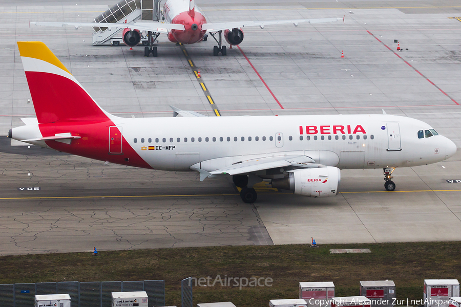 Iberia Airbus A319-111 (EC-MFP) | Photo 386752