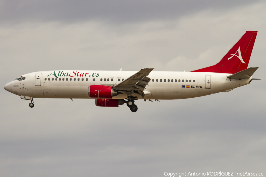 Alba Star Boeing 737-4Y0 (EC-MFS) | Photo 190041