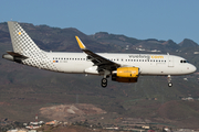 Vueling Airbus A320-232 (EC-MGE) at  Gran Canaria, Spain