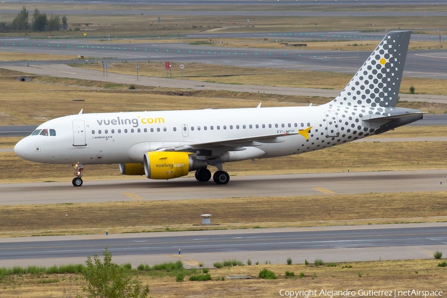 Vueling Airbus A319-112 (EC-MGF) | Photo 350444