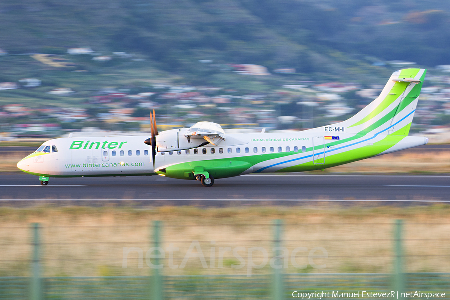 Binter Canarias (Naysa) ATR 72-500 (EC-MHI) | Photo 160812