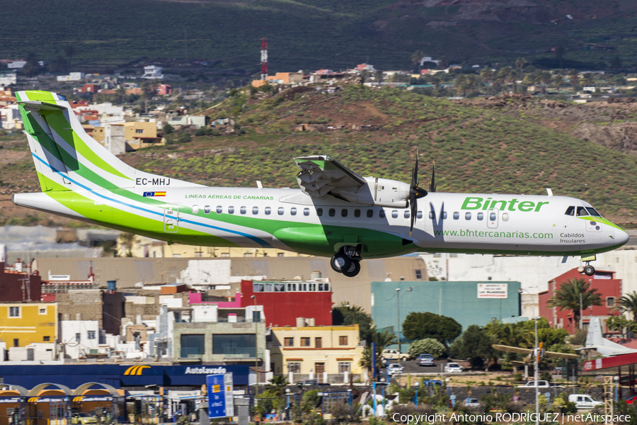 Binter Canarias ATR 72-500 (EC-MHJ) | Photo 223645