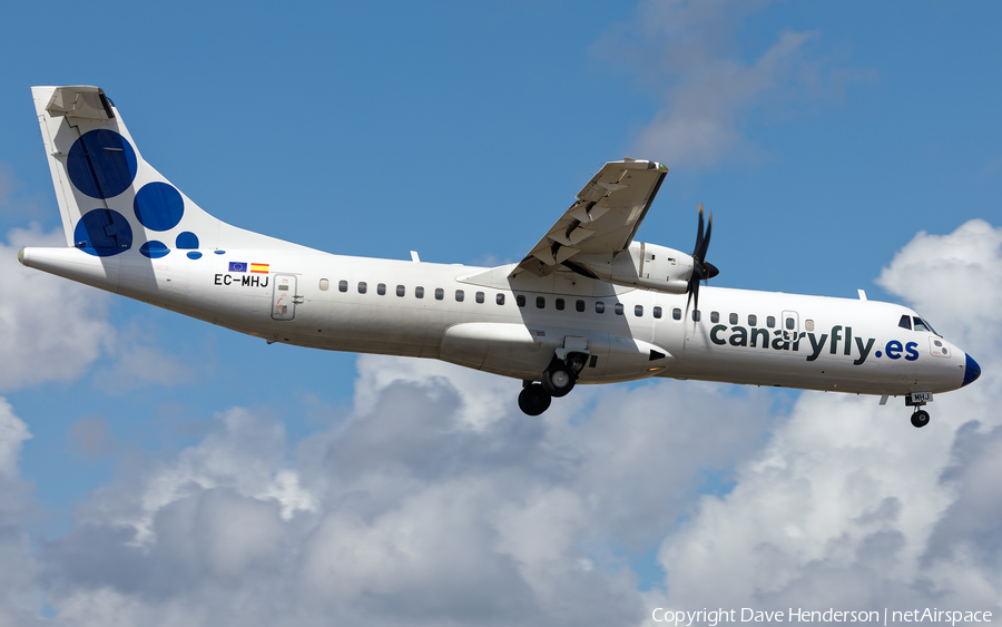 Canaryfly ATR 72-500 (EC-MHJ) | Photo 529136