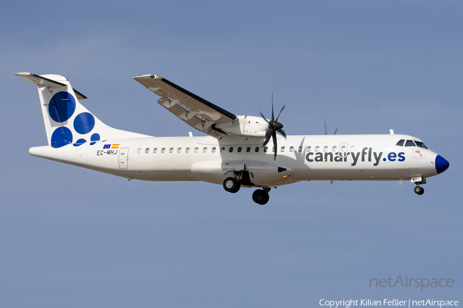 Canaryfly ATR 72-500 (EC-MHJ) | Photo 533981