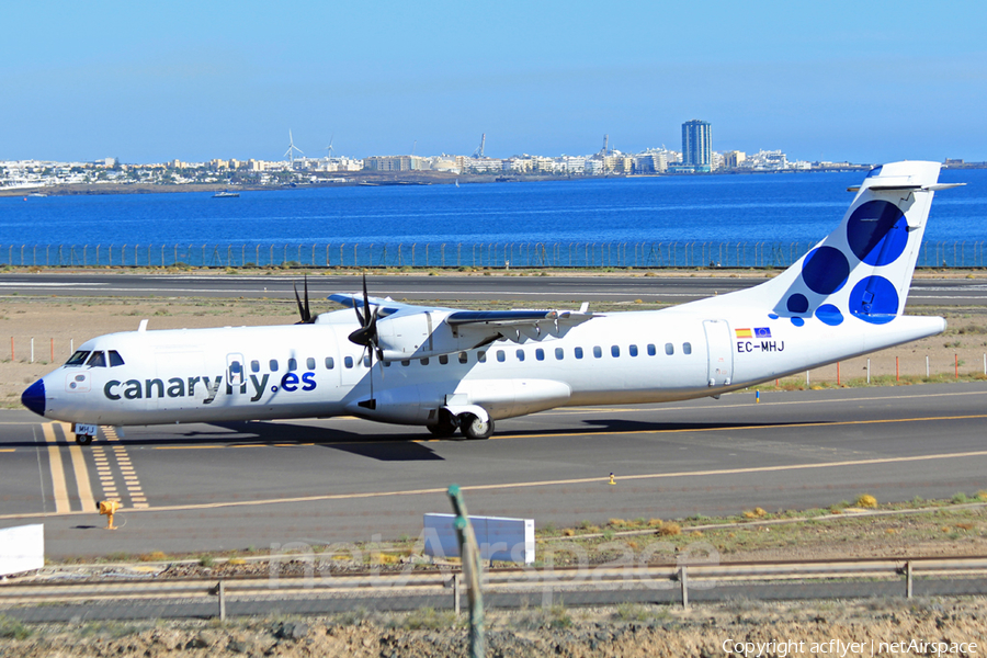 Canaryfly ATR 72-500 (EC-MHJ) | Photo 540357