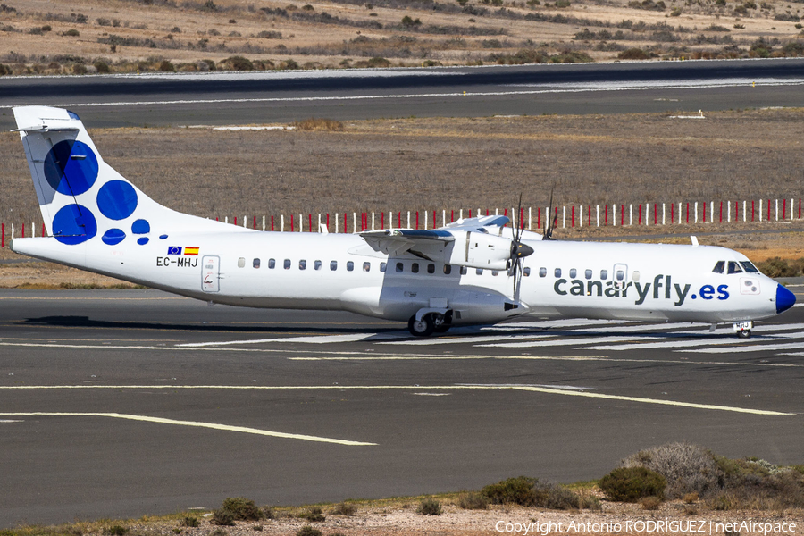 Canaryfly ATR 72-500 (EC-MHJ) | Photo 363945