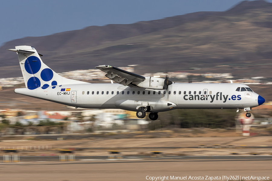 Canaryfly ATR 72-500 (EC-MHJ) | Photo 459294