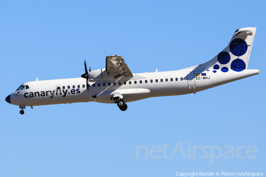 Canaryfly ATR 72-500 (EC-MHJ) | Photo 484123