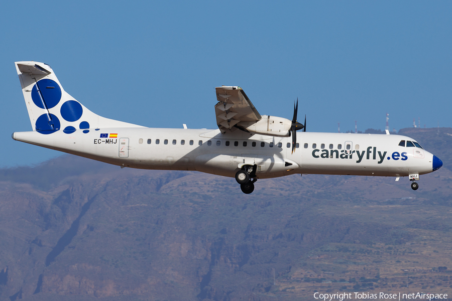 Canaryfly ATR 72-500 (EC-MHJ) | Photo 571186