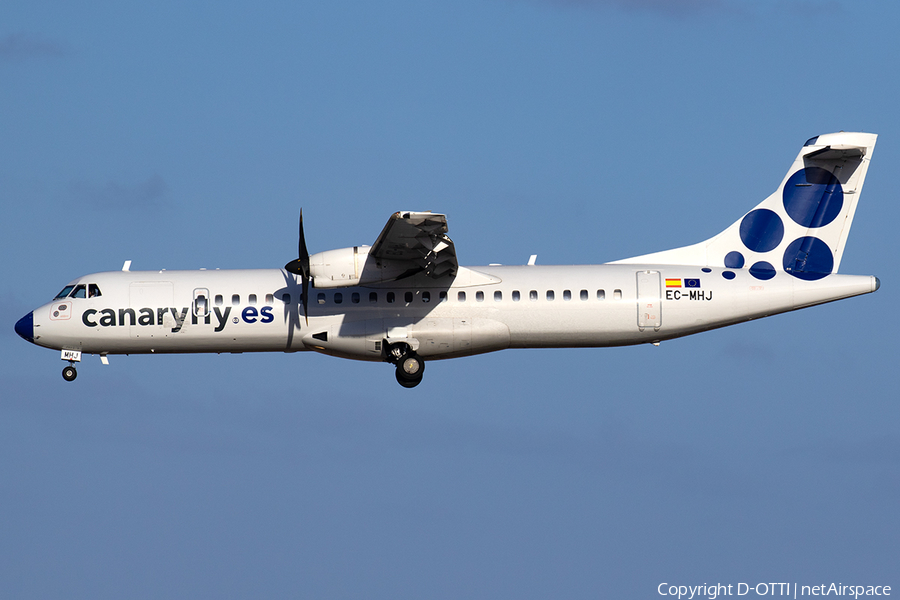 Canaryfly ATR 72-500 (EC-MHJ) | Photo 571898