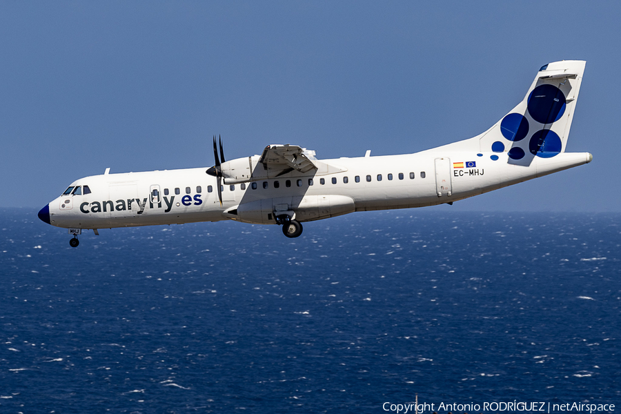 Canaryfly ATR 72-500 (EC-MHJ) | Photo 676417
