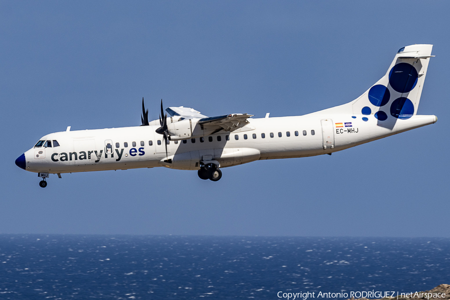 Canaryfly ATR 72-500 (EC-MHJ) | Photo 678485
