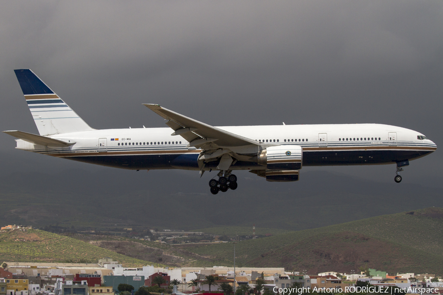 Privilege Style Boeing 777-28E(ER) (EC-MIA) | Photo 227214
