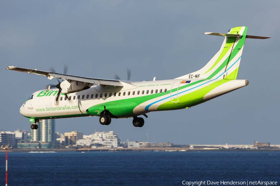 Binter Canarias (Naysa) ATR 72-600 (EC-MIF) | Photo 180698