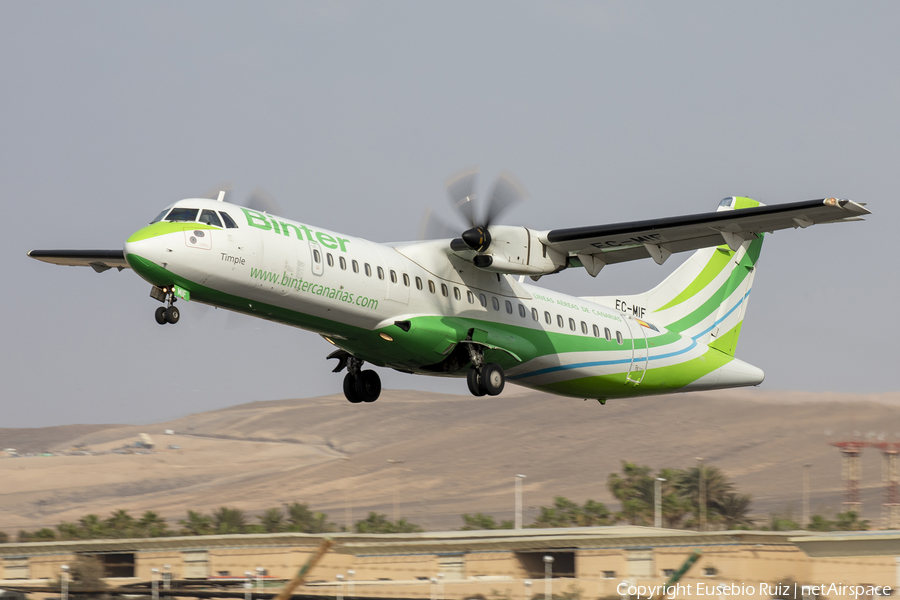 Binter Canarias (Naysa) ATR 72-600 (EC-MIF) | Photo 494481