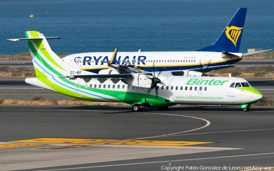 Binter Canarias (Naysa) ATR 72-600 (EC-MIF) | Photo 339996