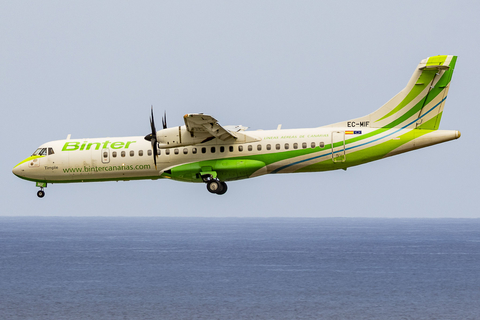 Binter Canarias (Naysa) ATR 72-600 (EC-MIF) at  Gran Canaria, Spain