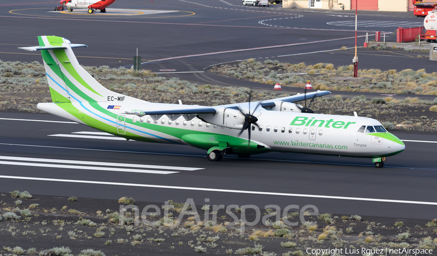 Binter Canarias (Naysa) ATR 72-600 (EC-MIF) | Photo 258434