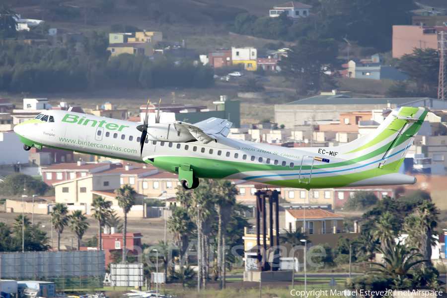 Binter Canarias (Naysa) ATR 72-600 (EC-MIF) | Photo 181374