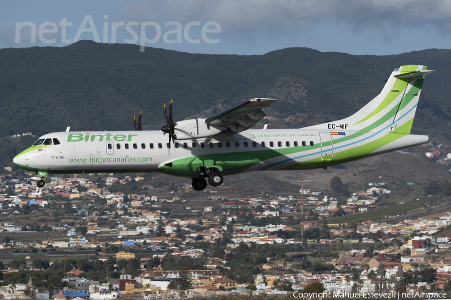 Binter Canarias (Naysa) ATR 72-600 (EC-MIF) | Photo 475772
