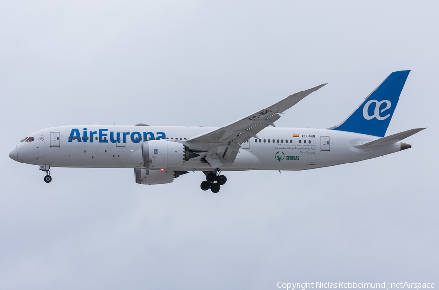 Air Europa Boeing 787-8 Dreamliner (EC-MIG) | Photo 249286