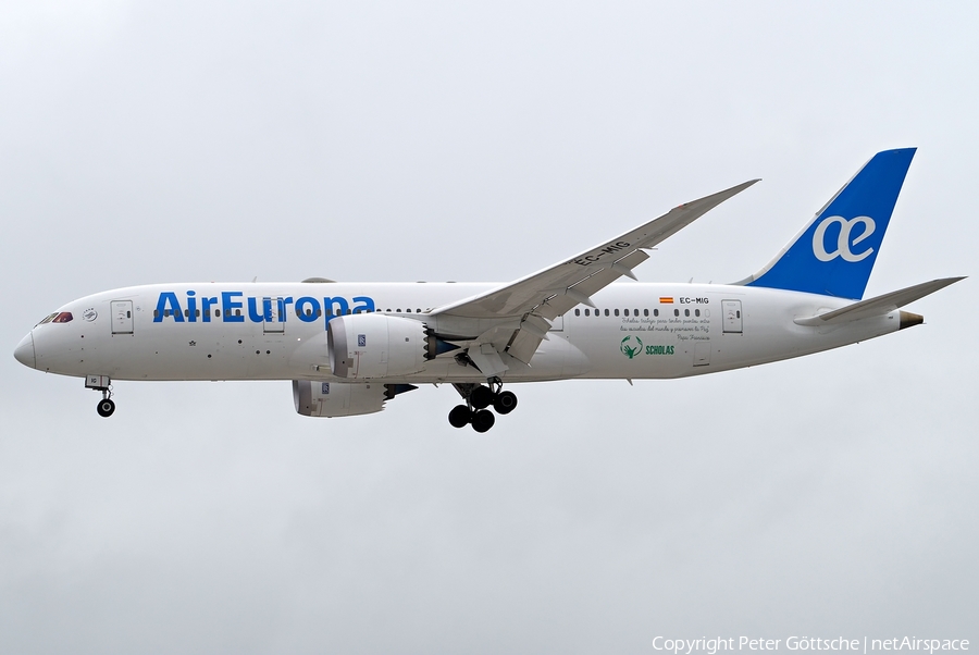 Air Europa Boeing 787-8 Dreamliner (EC-MIG) | Photo 249294