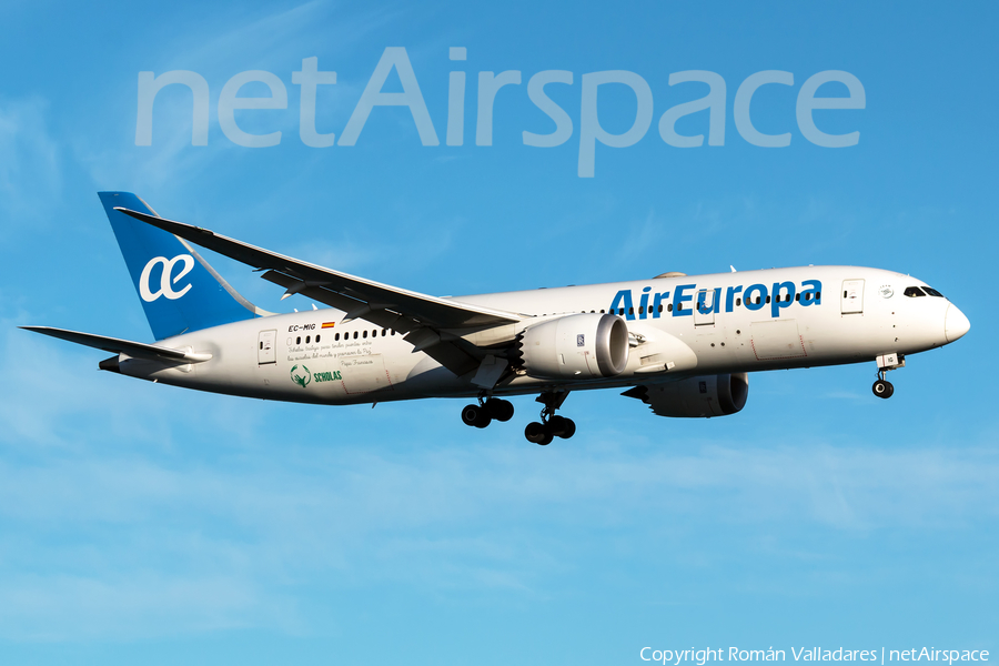 Air Europa Boeing 787-8 Dreamliner (EC-MIG) | Photo 364384