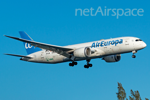 Air Europa Boeing 787-8 Dreamliner (EC-MIG) at  Gran Canaria, Spain