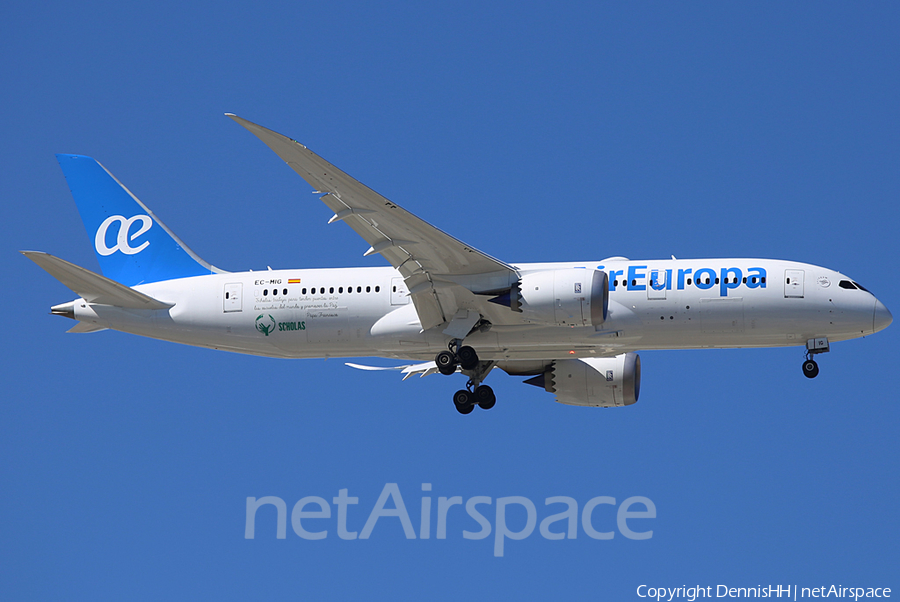 Air Europa Boeing 787-8 Dreamliner (EC-MIG) | Photo 387706